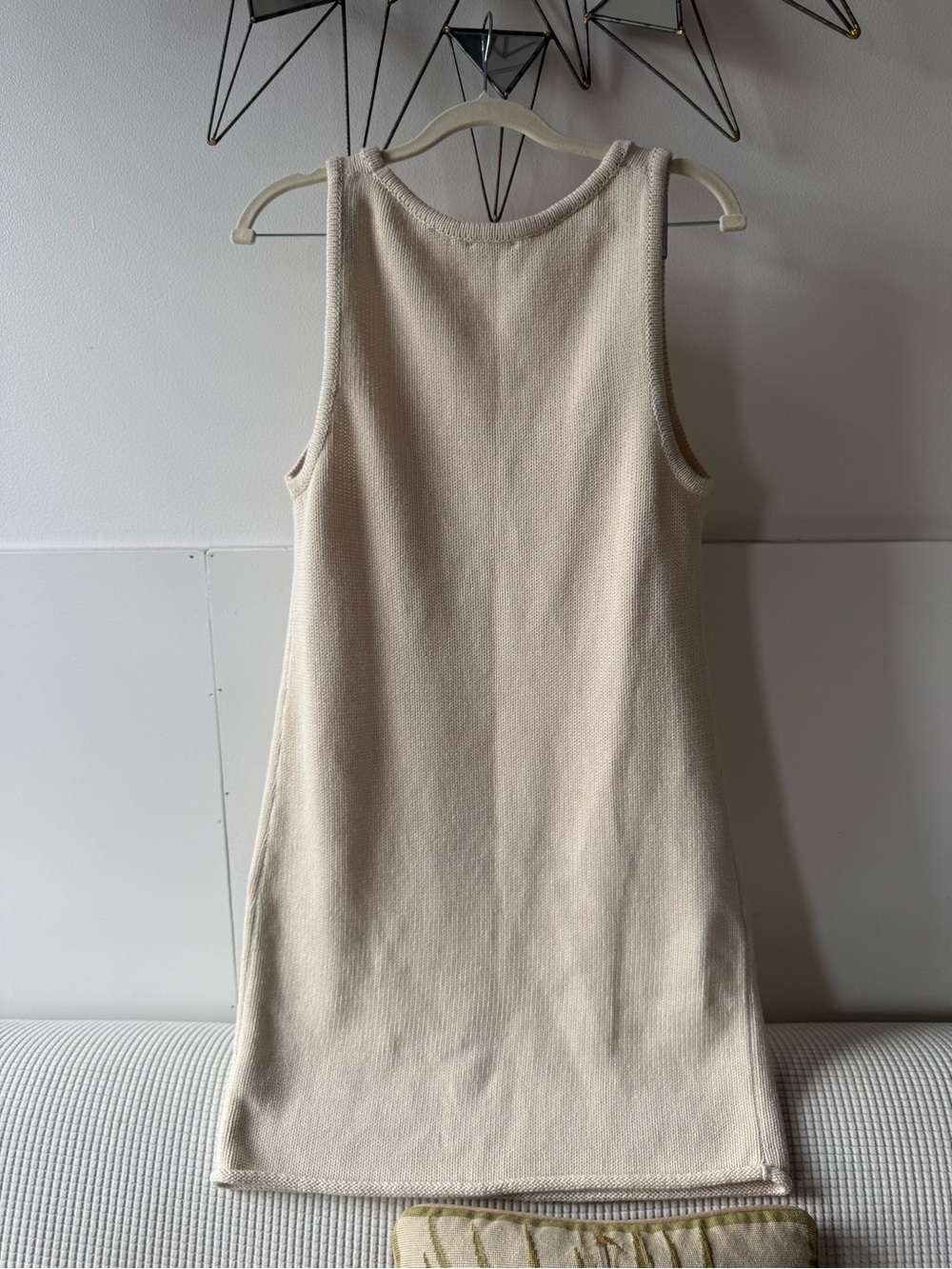 GAP Cream Ribbed Knit Tank - Picture 2 of 4